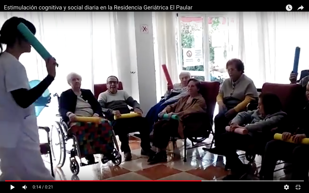 Estimulación cognitiva y social diaria en la Residencia Geriátrica El Paular