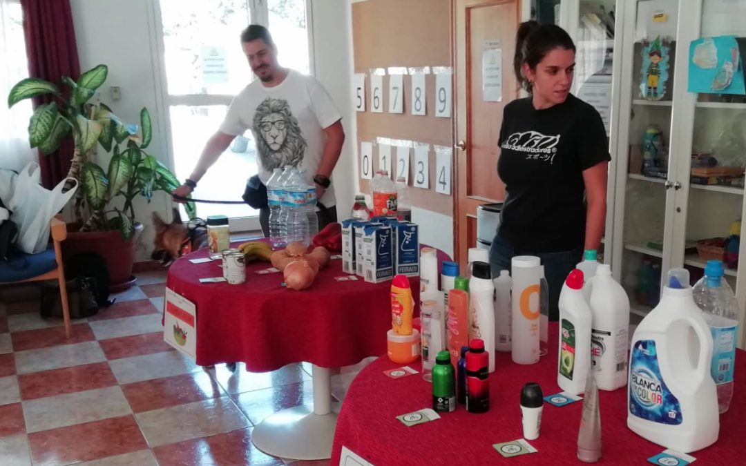 Mercadillo El Paular, comprando con «Aslan»