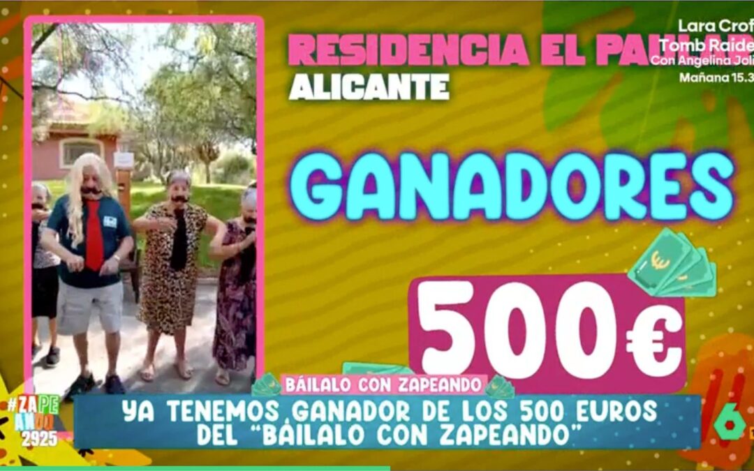 El Paular gana 500 € en ‘Báilalo con Zapeando’